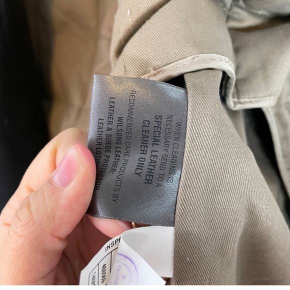 Men’s Black Wilson’s leather bomber jacket 2XLT in good condition - Picture 12 of 14